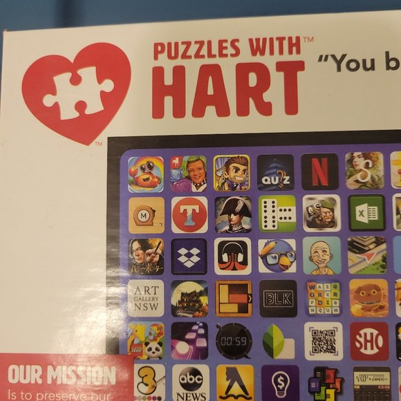 Hart Jigsaw Puzzle-"YOU BET THERE IS AN APP FOR THAT" - 1000 PIECES -GREAT FUN! - Picture 4 of 9